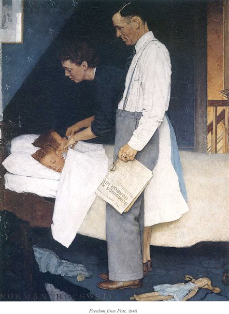 Freedom From Fear 1943 Norman Rockwell WikiArt Org