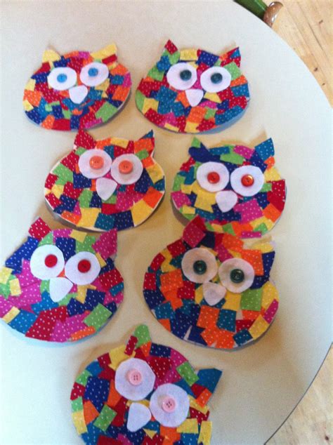 Crafts activities young children love art projects, and they're a great way to foster creativity and develop fine motor skills. The Guilletos Playful Learning: Cute little owls