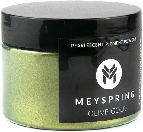 Amazon MEYSPRING Olive Gold Epoxy Resin Green Pigment 50 Grams