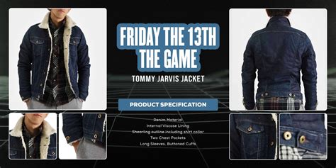 tommy jarvis jacket friday the 13th the game jacket