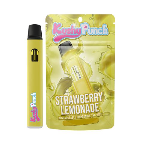 Kushy Punch Disposable Cartridge Strawberry Lemonade 1g