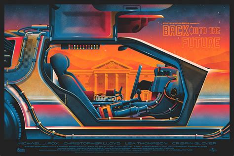 Clint eastwood, lea thompson, michael j. Mondo Reveals Gorgeous Back to the Future Posters and Pins ...