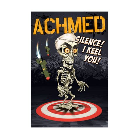Jeff Dunham Achmed Target Poster