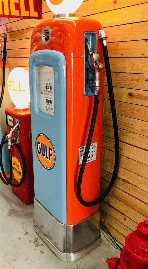 Gulf Vintage Gas Pump Martin And Swartz Stefvintagestore