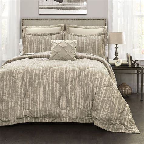 Lush Decor Rustic Stripe Comforter 6pc Set Comforter Sets