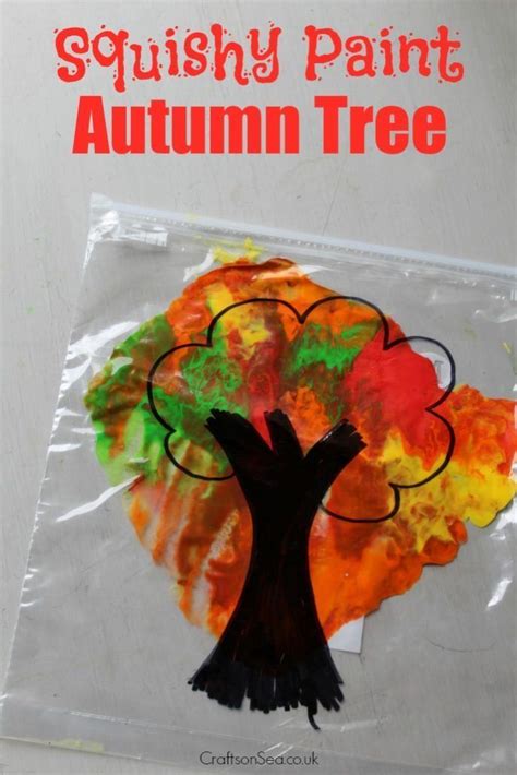 Mess Free Autumn Tree Craft Fall Crafts For Kids Autumn Activities