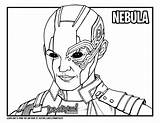 Nebula Avengers Endgame Draw Drawing Coloring Colouring Too Tutorial sketch template