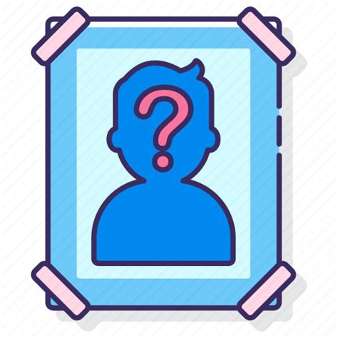 Avatar Missing Person User Icon
