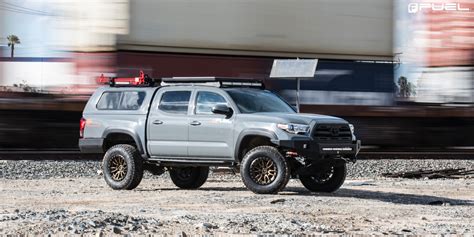 Toyota Tacoma Rebel 6 D681 Gallery Fuel Off Road Wheels