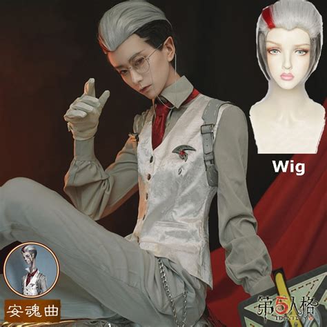 Game Identity V The Soul Of Umbrella Wu Chang Cosplay Costume Requiem
