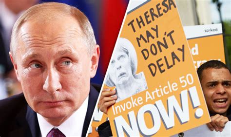 Vladimir Putin Hopes Fast But Sober Brexit Will Ensure Smooth Move World News Uk
