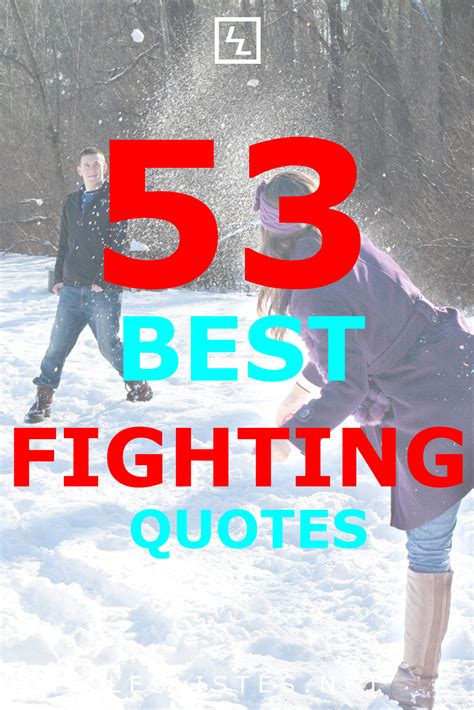Fighting Is Not Always The Best Thing However Sometimes You Need To