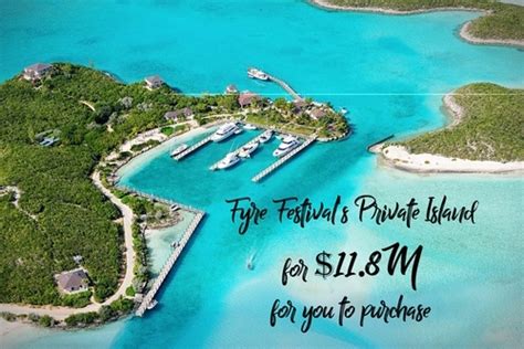 The Fyre Festival Private Island Presently For Sale For 118m