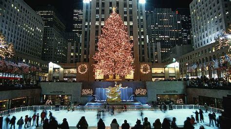 Rockefeller Center Christmas Tree Wallpaper Desktop Carrotapp