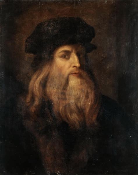 Picture of leonardo da vinci self portrait. Leonardo da Vinci - Self Portrait - Canvas Prints by ...