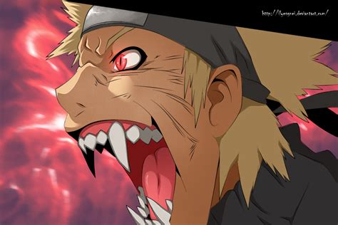 Dessin Naruto Mode Kyubi Ultimen Imagesee