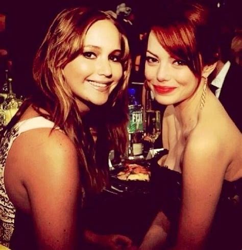 Jennifer Lawrence And Emma Stone Actresses Photo Fanpop