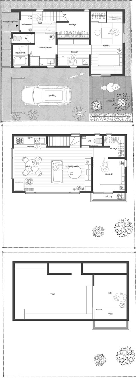 Small Japanese Style House Plans