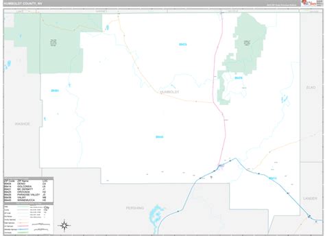 Humboldt County Nv Maps