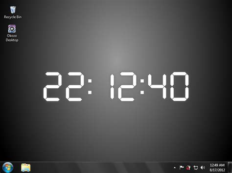 Clock Wallpaper Free Windows 7 Wallpapersafari