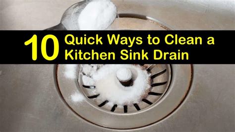 9 ways to unclog a kitchen sink drain. 10 Quick Ways to Clean a Kitchen Sink Drain