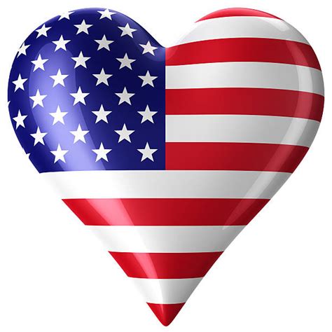 American Flag Heart Pictures Images And Stock Photos Istock