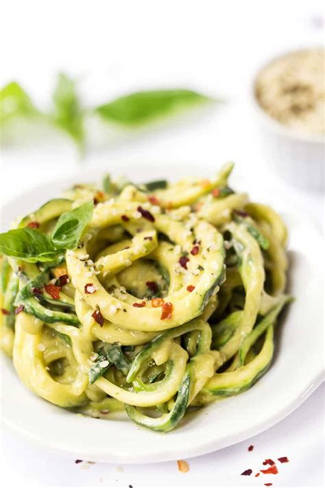 Maybe you would like to learn more about one of these? Avocado Alfredo with Zucchini Noodles - Simply Quinoa