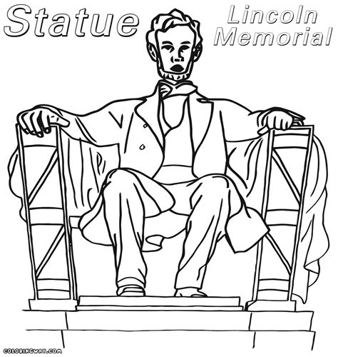 Statue coloring pages | Coloring pages to download and print