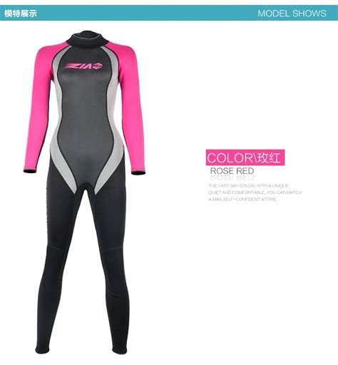 Buy Here Mm Neoprene Scuba Diving Wetsuit For Woman Wet