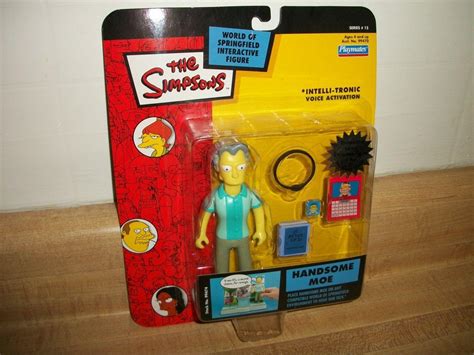 2003 Playmates Simpsons World Of Springfield Wos Handsome Moe Figure Series 15 1758469975