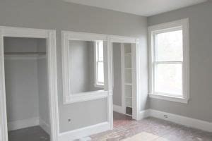 A few years after this terrible event cheryl died. Grey walls white trim. | Grey walls white trim, Living ...