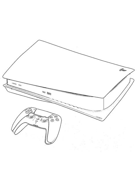 PlayStation Coloring Page Funny Coloring Pages