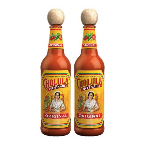 Cholula Original Hot Sauce 2 Pack 12oz Bottles Crafted With Mexican