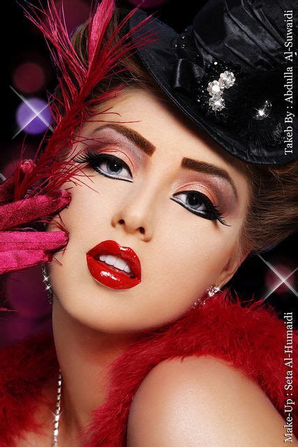 A Night At The Moulin Rouge Burlesque Makeup Cabaret Makeup Circus