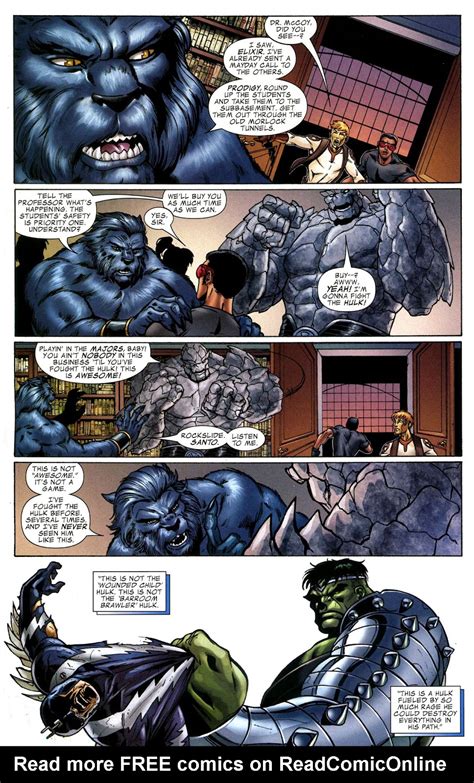 World War Hulk X Men 001 Read All Comics Online