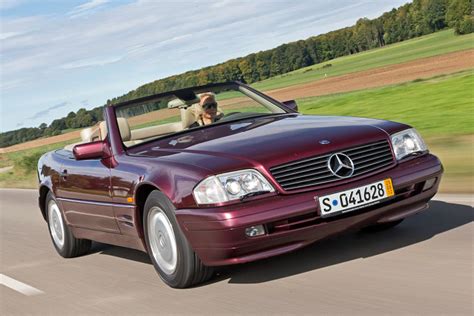 Schn Ppchen Klassiker Mercedes Sl Reihe R Bilder Autobild De