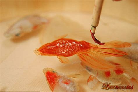 Ikan ini masih satu keluarga dengan ikan tuna, ikan tongkol, ikan kembung, dan ikan makarel. Foto Lukisan Ikan Mas 3D Karya Seniman Jepang Riusuke Fukahori - Laurencius