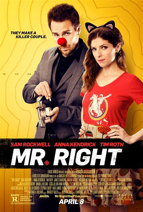 anna kendrick and sam rockwell s mr right images plus find your mr right quiz are you