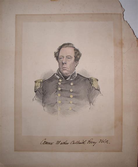 Lithograph 1858031218 Lithograph Of Commodore Matthew C Perry