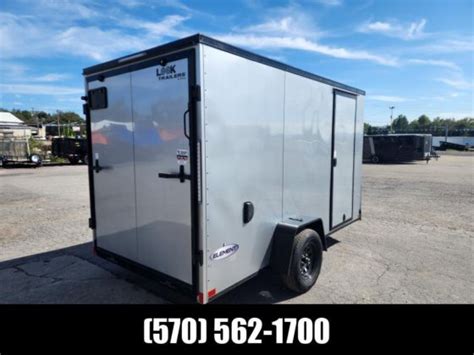 2024 Look Trailers Element Se 6x12 Extra Height Blacked Out In