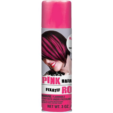 Removing the hair spray from your hair. Party Hair Spray - Pink | BIG W