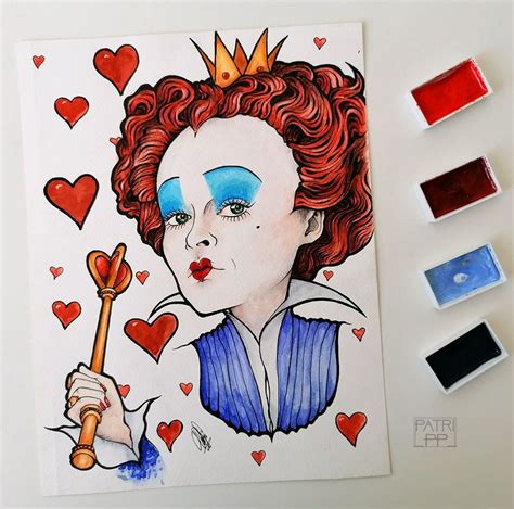 Alice In Wonderland Drawings Tim Burton