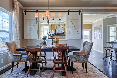 25 Diverse Dining Rooms With Sliding Barn Doors
