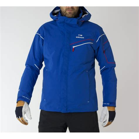 Eider Solden Mens Ski Jacket In Bright Blue