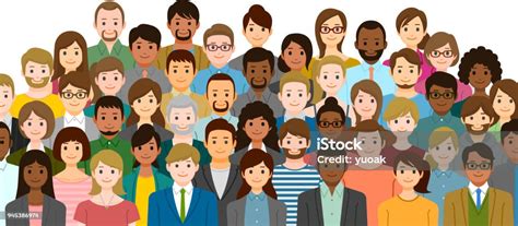 Group Of People Stock Illustration Download Image Now People
