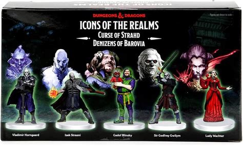 ボードゲーム 英語 アメリカ 海外ゲーム Dd Icons Of The Realms Curse Strahd Legends