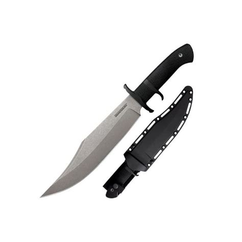 Cold Steel Marauder Bowie Knife With Stone Wash Finish Blade