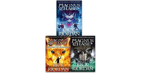 Magnus Chase And The Gods Of Asgard Series Collection 3 Books Set By Rick Riordan By Rick Riordan