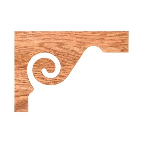 Elegant and modern, stair rail brackets elevate your space while securing and reinforcing your staircase. LJ-7029 Stair Bracket Wood Stair Hardware and Tools