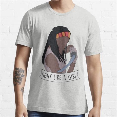 Fight Like Michonne T Shirt For Sale By Elisc Redbubble Michonne T Shirts Walking T